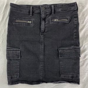 AG Jeans denim cargo pencil skirt, size 30